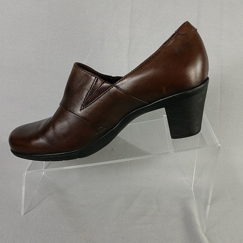 Clark's Bendables Women's Slip-on, Dark Brown 9M